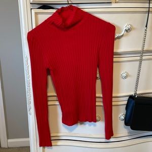 Urban outfitters red turtleneck